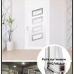 Porte sur mesure :  pvc/alu bricolage  | chambre occasion