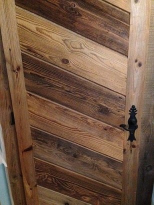 Porte  vieux bois sur mesure pas cher