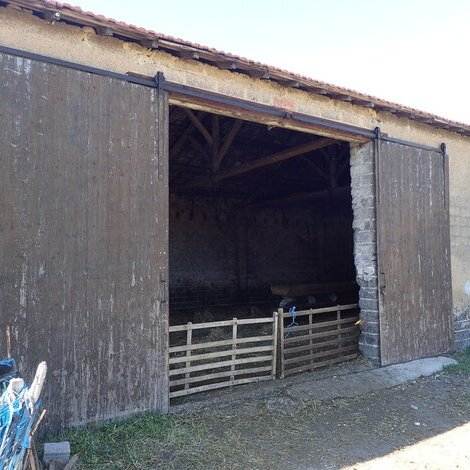 Portes &agrave; galandage bois &amp; m&eacute;tal