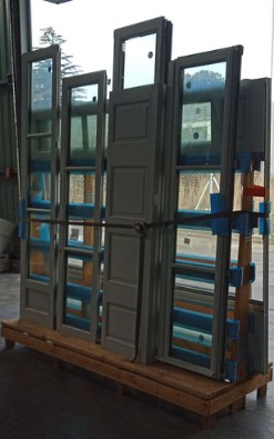 Portes-fen&ecirc;tres avec chassis fixes de la rosa pas cher