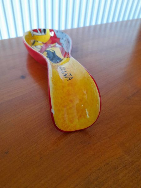 Vente Pose cuill&egrave;re en c&eacute;ramique " espana "