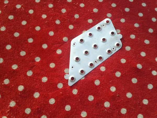 Pose pied alu scooter barossa 50 speed race 2008 pas cher