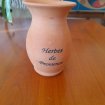 Pot de cuisine en terre cuite herbe de provence