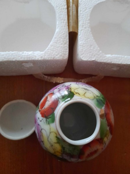 Vente Pot miniature couvert en ceramique - pot chinois