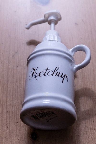 Pot serveur &agrave; ketchup