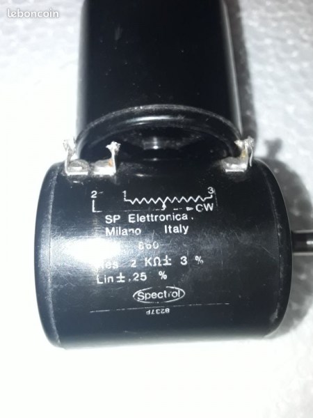 Potentiom&egrave;tre spectrol 10k pas cher