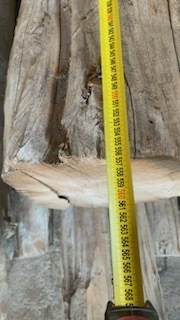 Vente Poutres rondes en bois