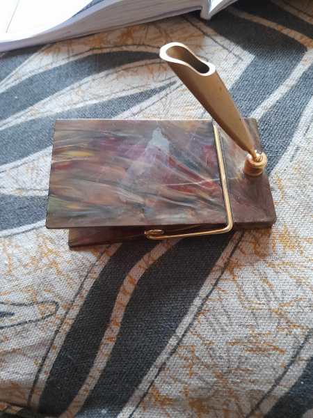 Vente Presse papier porte stylo effet marbr&eacute;