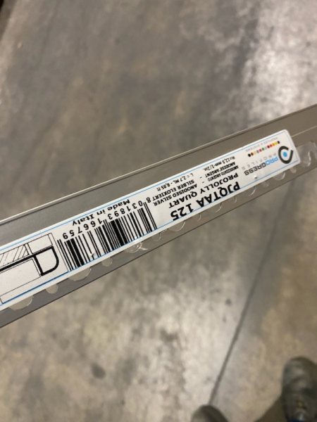 Vente Profils arrondis projollyquart alu anodise argent