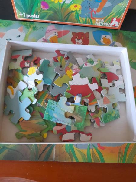 Puzzle 60 pièces les aristochats - nathan pas cher