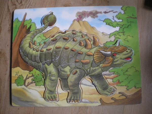 Vente Puzzle bois dinosaure