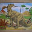 Puzzle bois dinosaure occasion