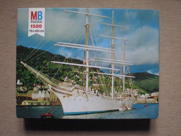 Puzzle mb / serie york (1500 p) - bateau norvegien