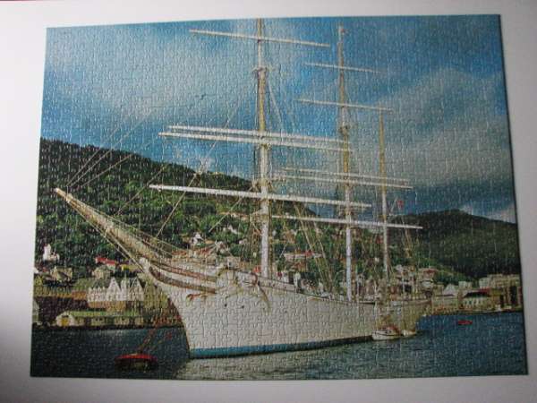 Annonce Puzzle mb / serie york (1500 p) - bateau norvegien