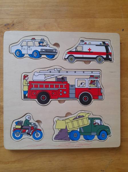 Puzzles en bois transport