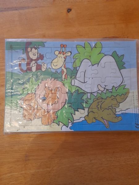 Puzzles pour petit animaux de la jungle