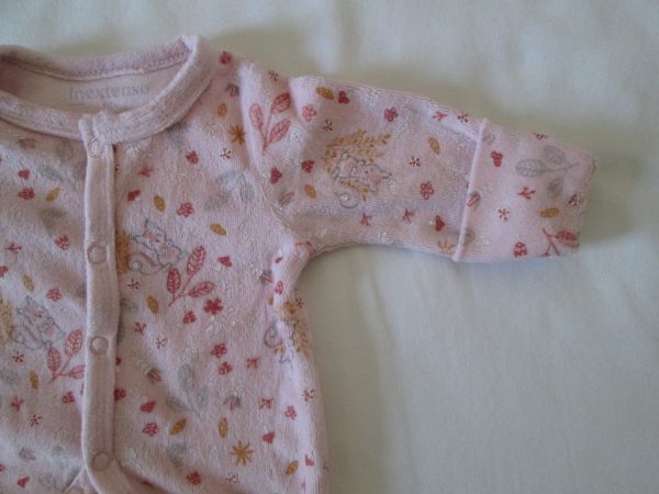 Vente Pyjama rose motifs