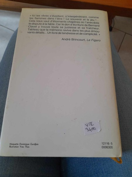 Annonce Quand j' &eacute;tais capitaine -bernard clavel