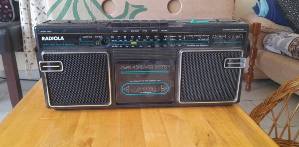Radio cassette radiola d8062