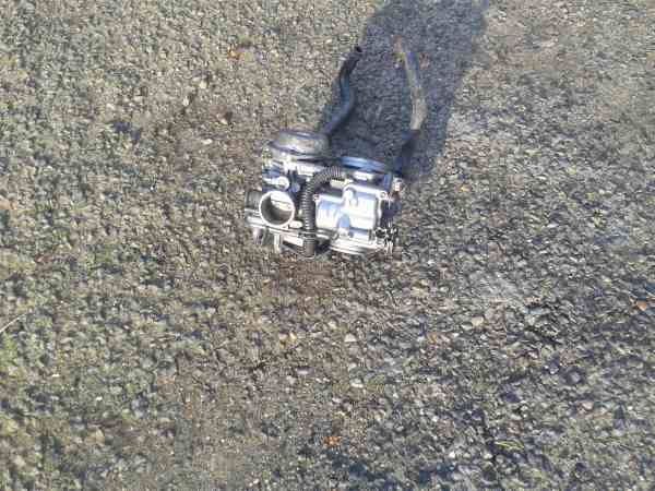 Rampe carburateur honda 650 deauville 2001