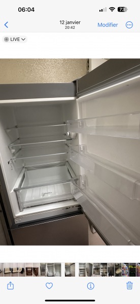 Vente Réfrigérateur
