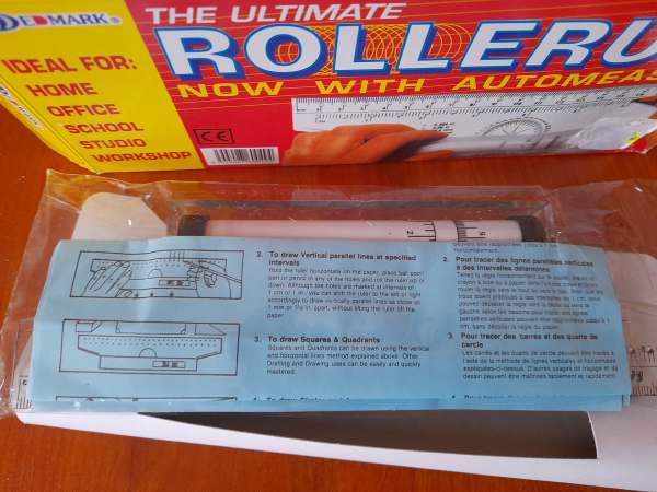 R&egrave;gle avec rouleau de mesure automatique pas cher