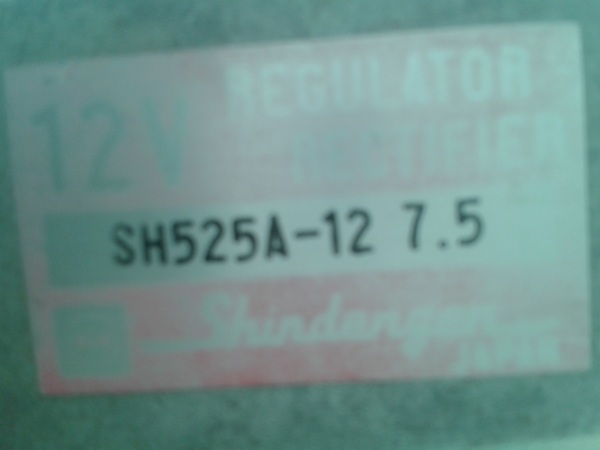 Annonce Régulateur honda 125 mtx 1987