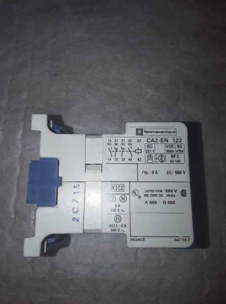 Vente Relais t&eacute;l&eacute;m&eacute;canique ca2-en 122
