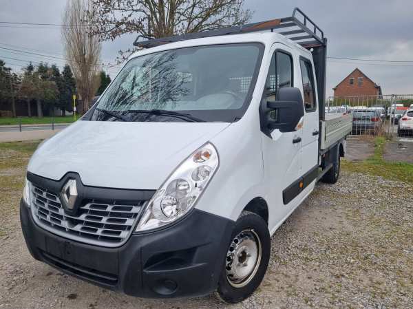 Renault master benne pick up double cabine 7places