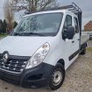 Renault master benne pick up double cabine 7places
