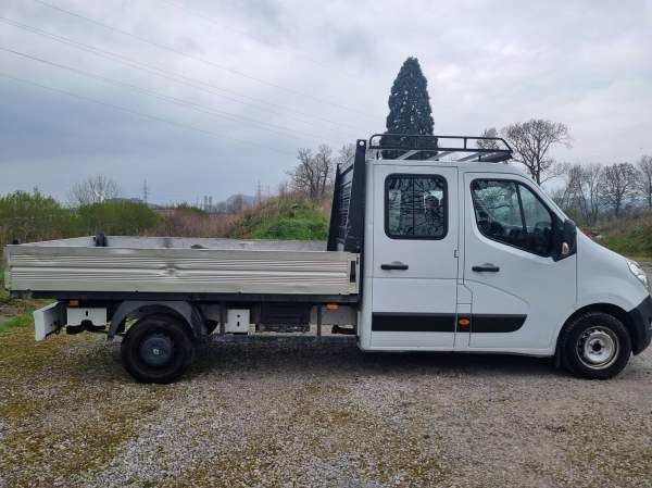Vente Renault master benne pick up double cabine 7places
