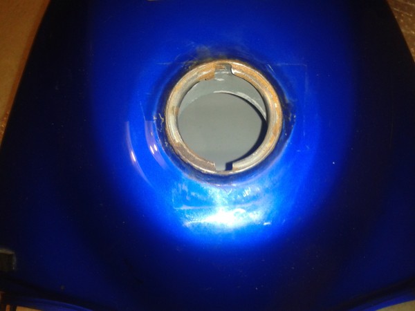 Vente Réservoir bleu honda 600 transalp 1992