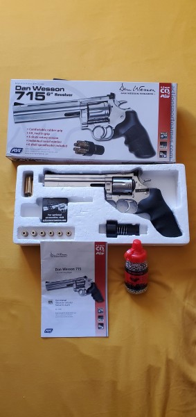 Revolver dan wesson 715 6" bbs/ plombs pas cher