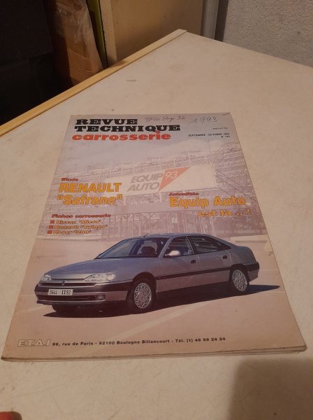 Revue technique automobile carrosserie safrane