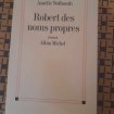 Robert des noms propres - amélie nothomb