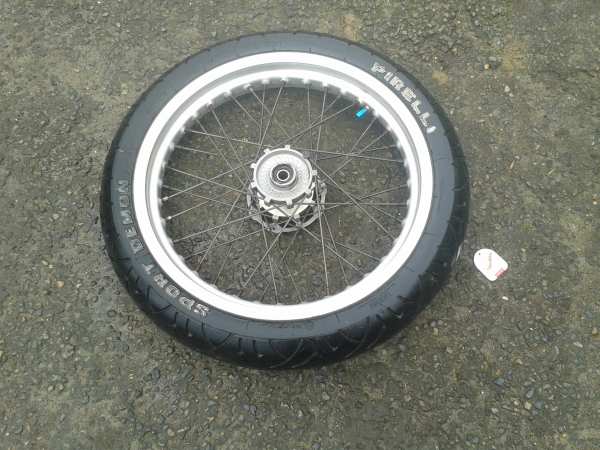 Roue avant derby 50 sm 2015 pas cher