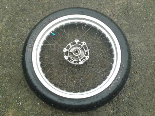 Annonce Roue avant derby 50 sm 2015