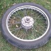 Roue avant suzuki 125 gn 2001
