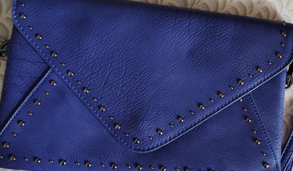 Sac bleu pour mariage ou autre