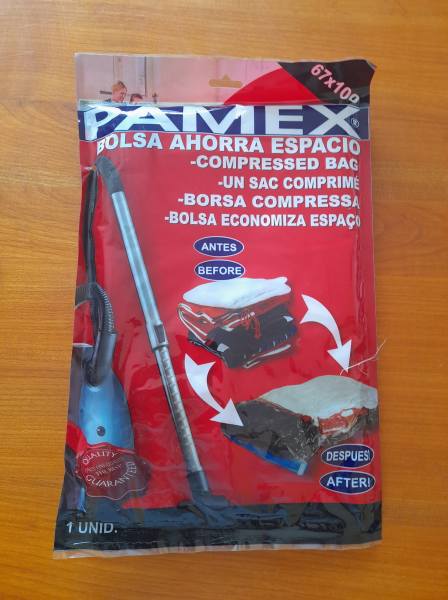 Sac de rangement sous vide pamex