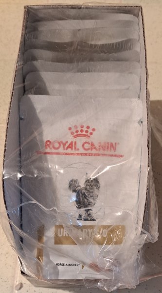 14 sachets royal canin urinary s/o