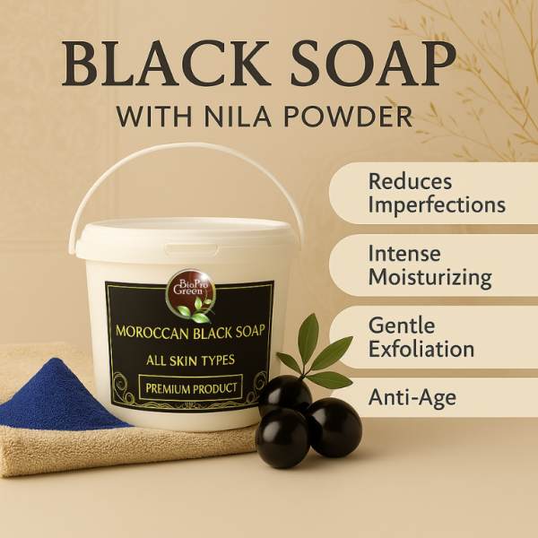 Vente Savon noir à la poudre de nila