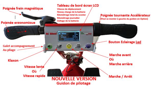 Vente Scooter &eacute;lectrique di blasi r30 pliable &eacute;lectrique