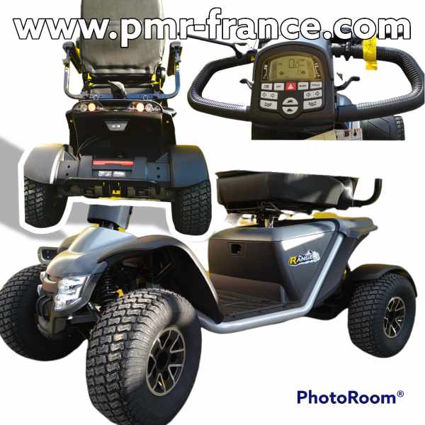 Scooter pmr wrangler® pride 2 moteurs tout-terrain pas cher