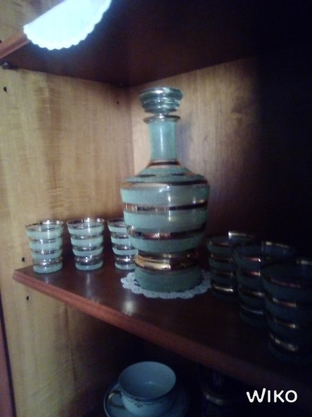 Vente Service liqueur sabl&eacute; dor&eacute;