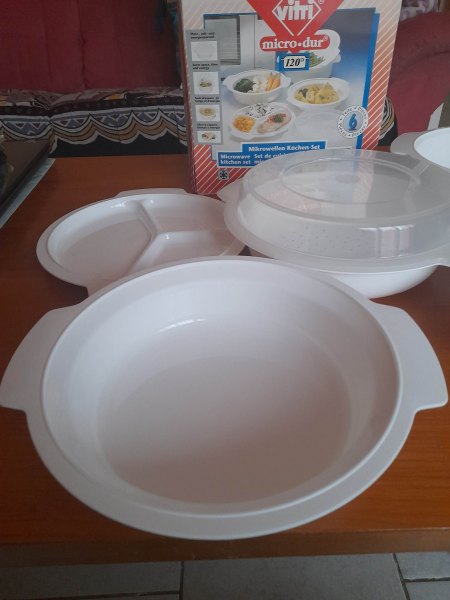 Set de micro ondes 6 pi&egrave;ces " vitri " pas cher