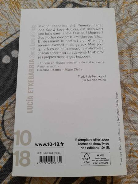 Vente Sex and love addicts - lucia exebarria