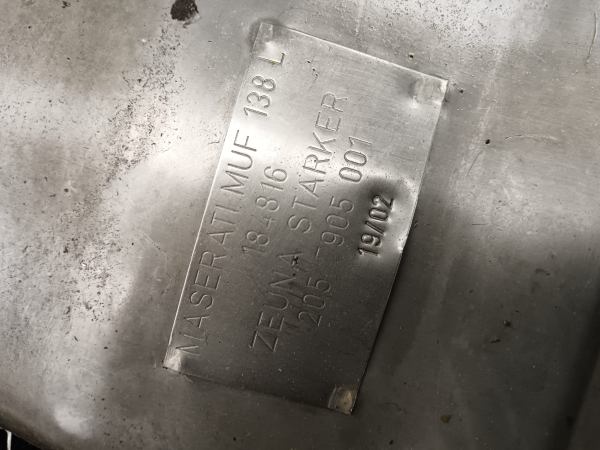 Vente Silencieux d'&eacute;chappement maserati 4200