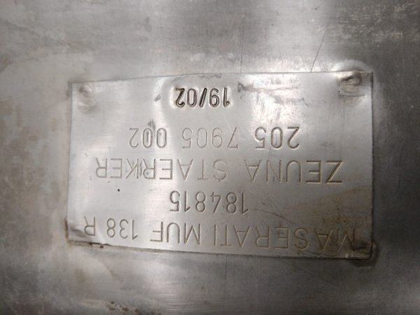 Annonce Silencieux d'&eacute;chappement maserati 4200