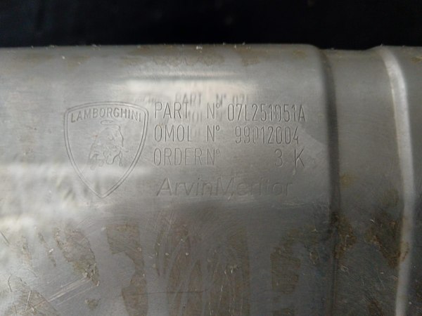 Silencieux d'&eacute;chappement pour lamborghini gallardo